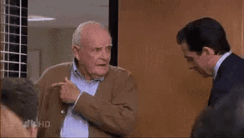Old Grandpa The Office Closed Door GIF | GIFDB.com